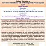 National Workshop on Innovation in Healthcare with 3D Printing