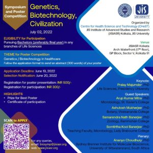 Symposium and Poster Competition on Genetics, Biotechnology, Civilization